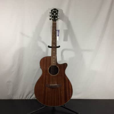 Fair Ibanez AEG62 AEG Series Acoustic-Electric Guitar, Natural Mahogany Hi-Gloss image 1