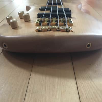 Warwick Streamer LX 4 Left Handed 1998 Flamed Maple Oil Finish image 3