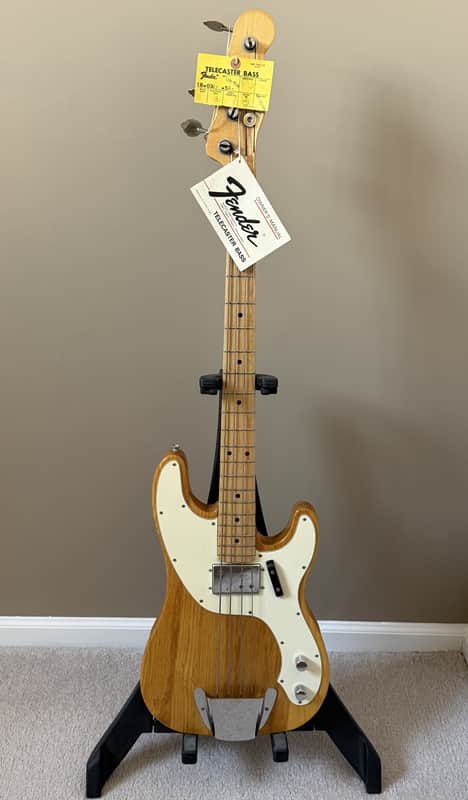 1973 Fender Telecaster Bass - All Original - Natural Ash Finish image 1