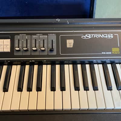 Roland RS-202 61-Key String Synthesizer 1976 - 1979 - Black image 4
