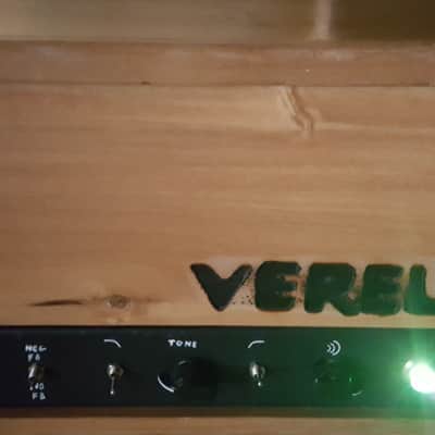 Verellen BV #3  (3rd amp made) Natural Wood 50 Watt Bass Guitar Amp image 9