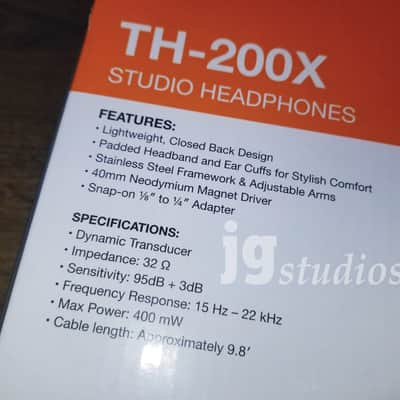 Tascam TH-200X Headphones - NEW in Box! image 4