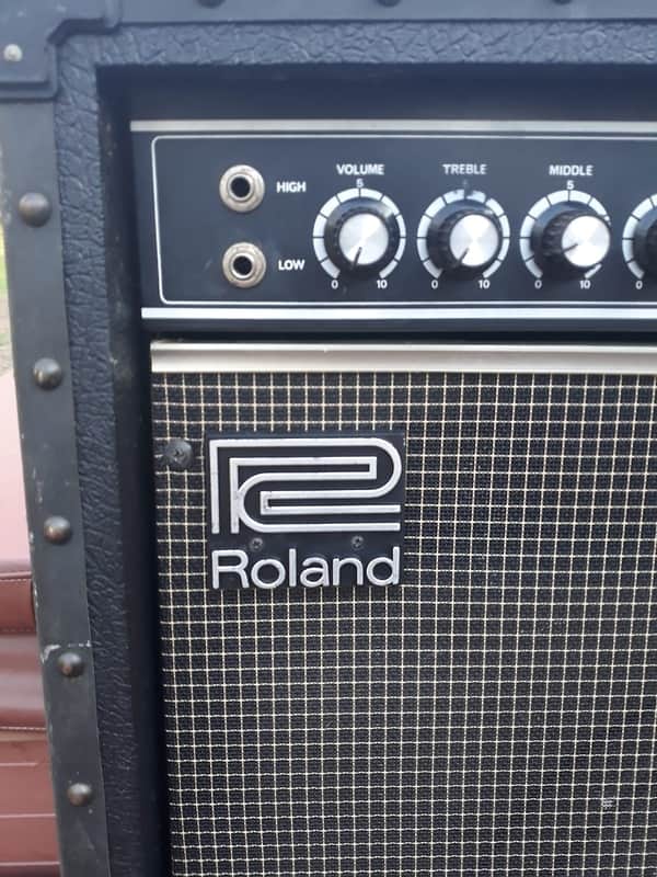 Vintage 1980 Roland Studio Bass 100 (SB100) 1X15 Amplifier | Reverb