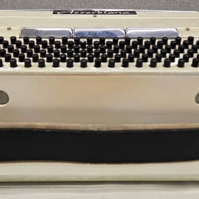 Excelsior Accordiana Ivory 508 Piano Slimline Accordion LMM 41/120 Ready to Play image 8