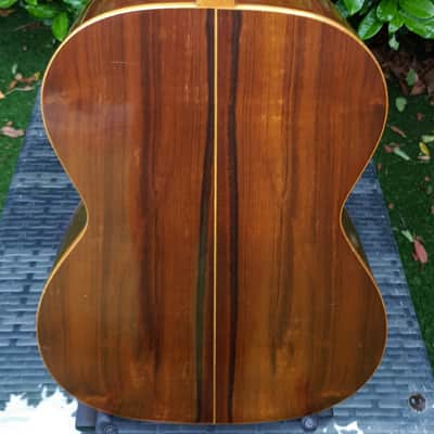 Giannini AWN 6 3/4 Classical Guitar 1980 - Natural / Figured Imbuia image 9