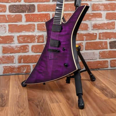 Jackson USA Custom Shop Kelly TOM Quilted Maple Top Transparent Purple Burst 2025 w/OHSC image 5
