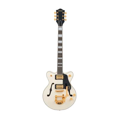 Gretsch G2655TG Streamliner Limited Semi-Hollow Jr with Bigsby - Vintage White image 2