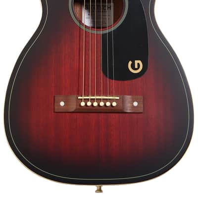 Gretsch Jim Dandy Parlor Acoustic Guitar - Deep Cherry Burst image 3