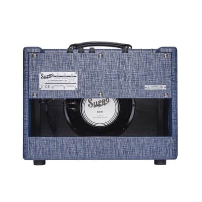 NEW Supro 1970RK Keeley Custom 25-Watt 1x10" Guitar Combo - Blue Rhino, In Stock and Ships Fast! image 3