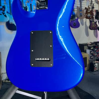 Fender American Ultra II Stratocaster HSS Electric Guitar - Noble Blue, Ebony Fingerboard, with Case, Free Ship 972 image 13