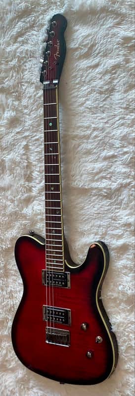 Fender Special Edition Custom Telecaster FMT HH with Rosewood Fretboard 2016 - 2018 - Crimson Red Transparent image 1