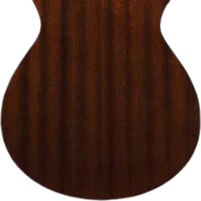 Ibanez AEGB24FEMHS Acoustic-Electric Fretless 4-String Bass Guitar, Sapele Top, Mahogany Sunburst image 3