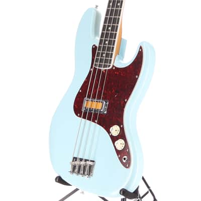 Fender Gold Foil Jazz Bass, Sonic Blue, Professional Setup (B7) (96229) image 4