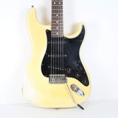 1977 Vintage Fender Stratocaster Olympic WHITE 100% Original Rosewood Fretboard 1970's Guitar OHSC image 6