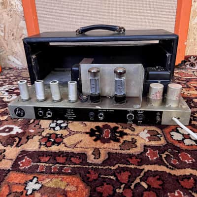 Vintage 1960s Selmer Treble N Bass 50 MKIII MK3 Valve Guitar Amplifier Mullards image 12