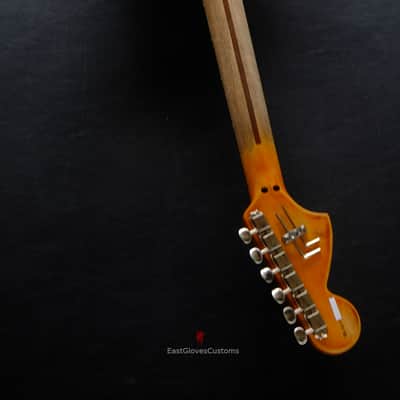 Fender Stratocaster Deluxe Series HSS Terminator Metallic Silver Floyd Rose Heavy Relic image 11