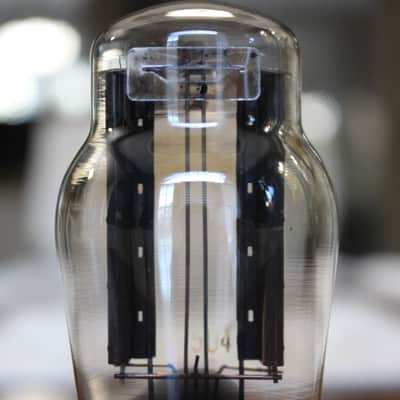 Sylvania JAN CHS 5U4G VT244 - Coke Bottle - Hanging Filament - D Getter - 1940s - Ribbed Black Plates, NOS Tube image 11