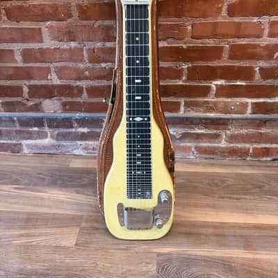 Fender 1956 Champion Lap Steel with original chipboard case image 1