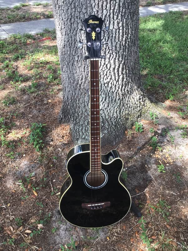 Ibanez AEB5E - Black image 1