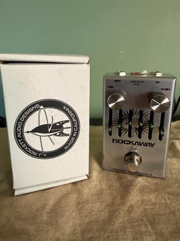 MINT J. Rockett Rockaway Archer Steve Stevens Signature Overdrive Pedal - AS NEW image 1