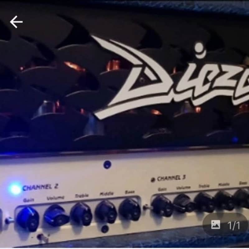 DIEZEL HERBERT 180w mk1 Amp Head *early s/n* re-tolxed in Snakeskin Blue (professionally by ZILLA cabs) image 1