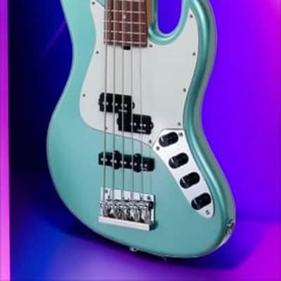 Sadowsky MetroExpress 21-Fret Hybrid P/J Bass Morado Fingerboard 5-String High Polish - Sage Green Metallic, Demo Video! image 9