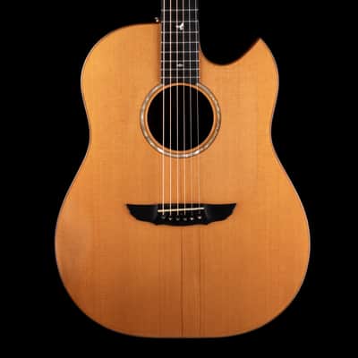 Vintage 1988 Goodall PSC-332 Natural Acoustic Electric Guitar With Case image 1