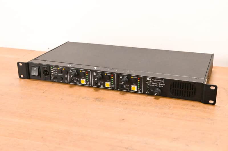 Pro Intercom MS301 3-Circuit Intercom Master Station CG01QBD image 1