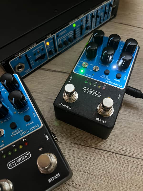 HTJ-Works HWS-100AS SUSTAINOR PREAMP 2025年 ROCKMAN SUSTAINOR TYPE