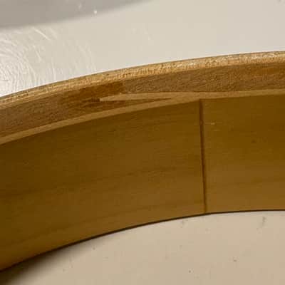 (Video) Pearl M-9114P 14x3.5" Maple Free Floating Snare Drum 1990s image 13