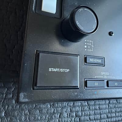 Reloop RP8000 Mk2 Advanced Hybrid Torque Turntable with Digital Control Section 2019 - Present - Black Serato DJ image 7