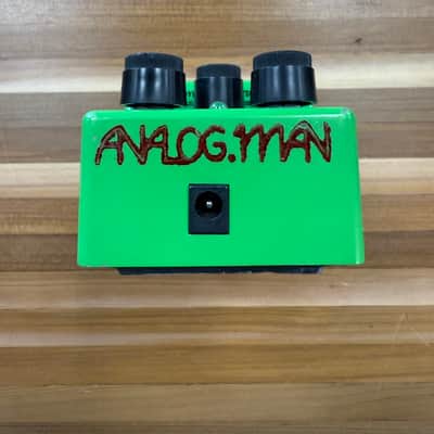 Ibanez TS9 Tube Screamer with Analogman 808 Classic Mod 2010s - Green image 3