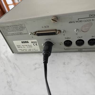 Korg Triton Rack Rackmount 60-Voice Polyphonic Workstation 2000 - 2005 - Silver image 8
