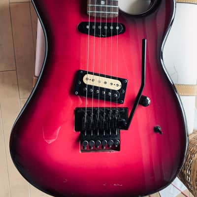 Kramer Focus 1980's Purple Burst Floyd Rose image 1