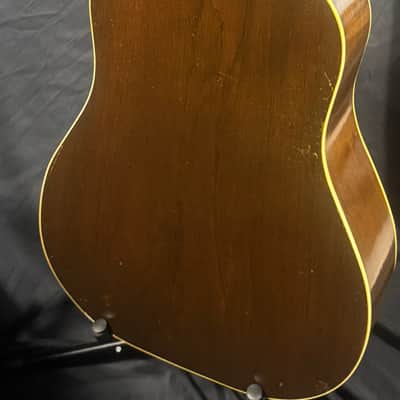 1951 Gibson J-45 | SCALLOPED BRACING | REVIEW VIDEO | BRAZILIAN FRETBOARD & BRIDGE image 2