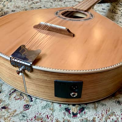 Carvalho PTB308 Irish Bouzouki Cedar pickup & case Bild 4