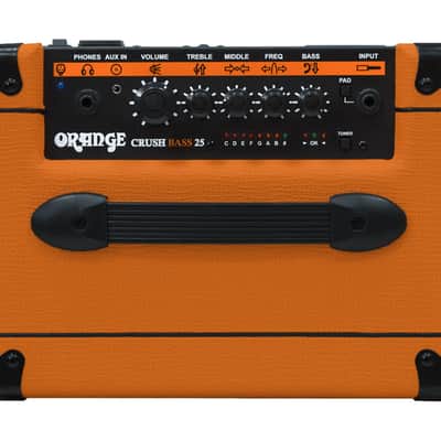 Orange Amplifiers Crush Bass 25 1x8" 25-Watt Combo Amp image 6
