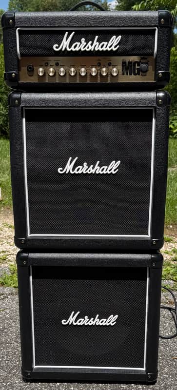 2009 Marshall MG15HFX Microstack Guitar Amp Mini Stack image 1