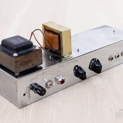 1958 Fender Harvard Narrow Panel Tweed 5F10 Vintage Tube Amp w/ Jensen P10R, Collector-Grade image 18