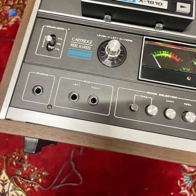 Akai X1810 1/4” 8 track reel to reel tape recorder player image 4