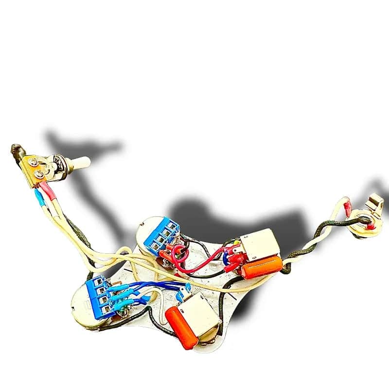 Gibson SG Solderless Harness with Series / Parallel and Out Of Phase push Tone Pots - includes prewired Toggle and Harness image 1