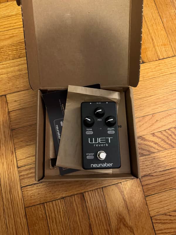 Neunaber Audio Wet Mono Reverb V5 2020 - Present - Black image 1