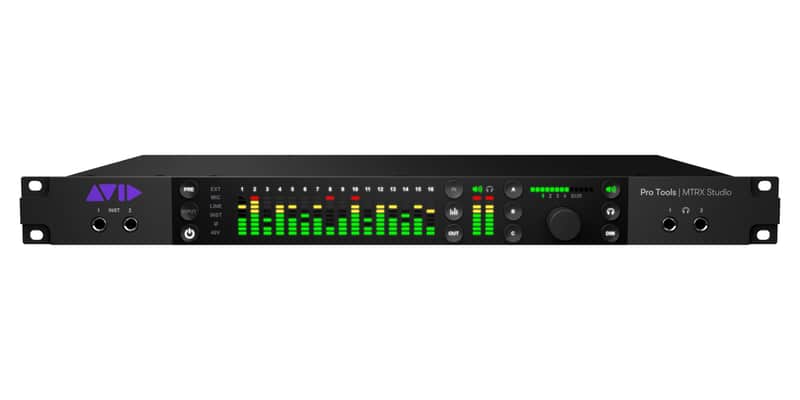 Avid Pro Tools MTRX Studio HD / HDX Audio Interface 2019 - 2020 - Black image 1