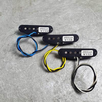 Wilkinson WVS 60's Alnico V Single Coil Guitar Pickups for Stratocaster! Cream image 5
