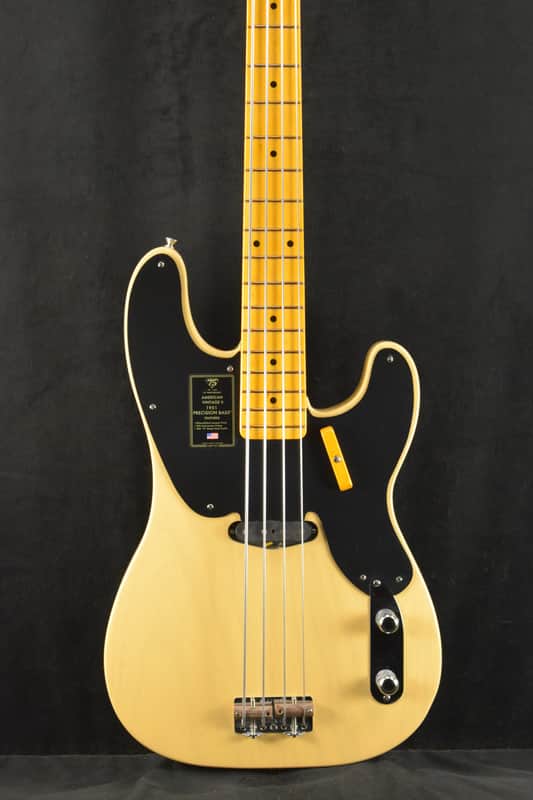 Mint Fender 75th Anniversary American Vintage II 1951 Precision Bass Butterscotch Blonde Maple Fingerboard image 1