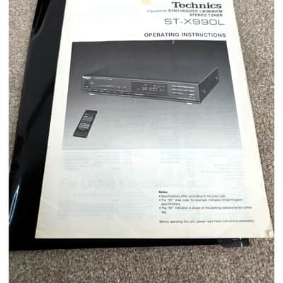Technics ST-X990L - Hi-Fi Tuner - Black - Very Good image 11