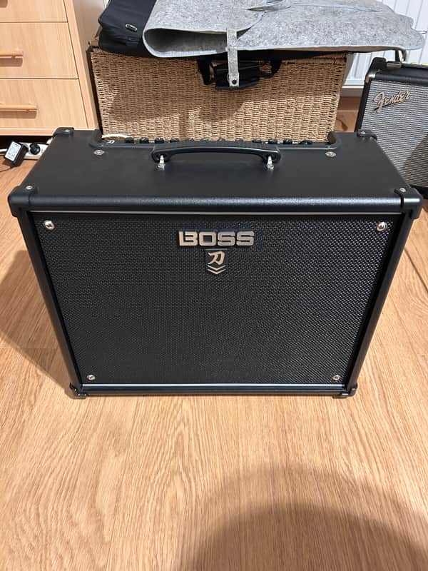 Boss Katana-100 MkII 100-Watt 1x12" Digital Modeling Guitar Combo 2019 - 2023 - Black image 1