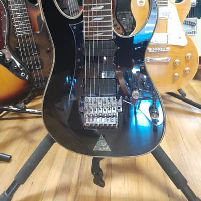 Ibanez UV777P-BK Steve Vai Signature Universe 1999 - Black image 2