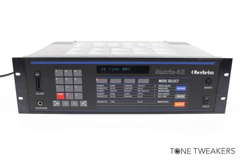 Oberheim Matrix-6r Synthesizer 80s PROFESSIONALLY SERVICED analog 1000 6 VINTAGE SYNTH DEALER 2 image 1