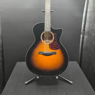Eastman AC122-2CE-DLX-SB Acoustic Electric Guitar image 2
